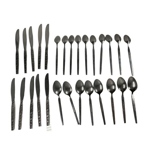 Oxford Hall PALTO ALTO Mix of Knives and Spoons Lot of 28 - Picture 11 of 16